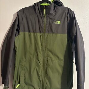 size is Young XL, fits as men's M north face jacket